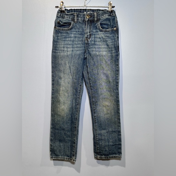 Set Of 3 Place Straight Jambees Droites Jeans For Boys Size 8 Color Blue - Picture 5 of 12